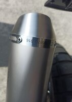 Auspuff, Krümmer, Endschalldämpfer, Endtopf Agostini Aprilia Tuareg ABS 2022-2023