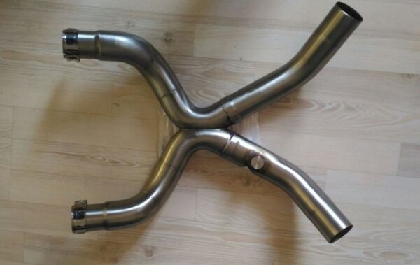 Auspuff, Krümmer, Endschalldämpfer, Endtopf Agostini Moto Guzzi V11 2000-2006