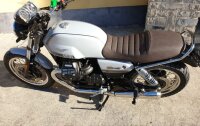 Auspuff, Krümmer, Endschalldämpfer, Endtopf Agostini Moto Guzzi V7 850 2021-2022