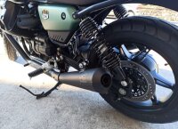 Auspuff, Krümmer, Endschalldämpfer, Endtopf Agostini Moto Guzzi V7 850 2022-