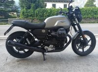 Auspuff, Krümmer, Endschalldämpfer, Endtopf Agostini Moto Guzzi V7 850 2022-