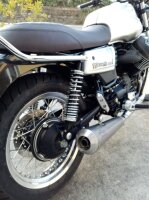 Auspuff, Krümmer, Endschalldämpfer, Endtopf Agostini Moto Guzzi V7 III 2017-2020