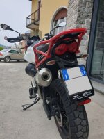 Auspuff, Krümmer, Endschalldämpfer, Endtopf Agostini Moto Guzzi V85 TT 2019-2022