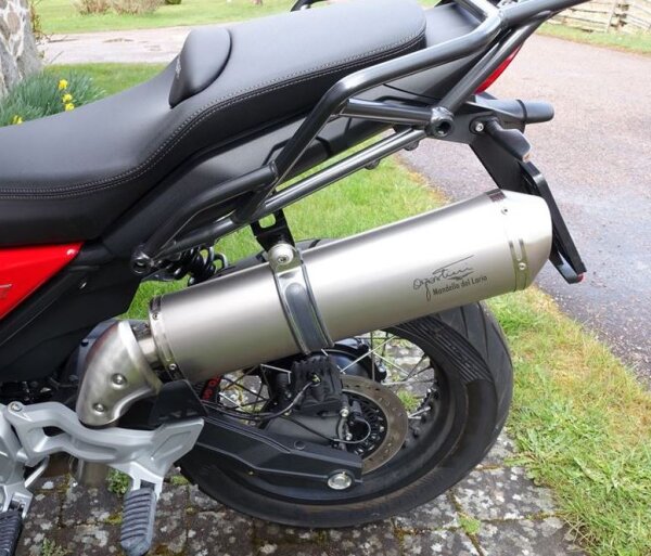 Auspuff, Krümmer, Endschalldämpfer, Endtopf Agostini Moto Guzzi V85 TT 2022-