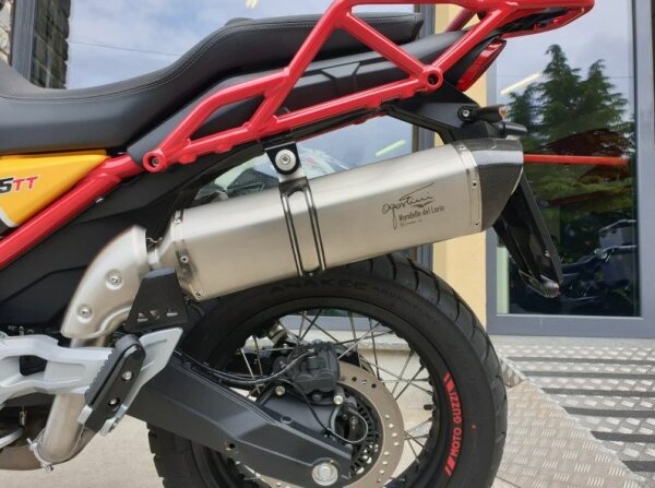 Auspuff, Krümmer, Endschalldämpfer, Endtopf Agostini Moto Guzzi V85 TT 2019-2022