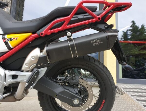 Auspuff, Krümmer, Endschalldämpfer, Endtopf Agostini Moto Guzzi V85 TT 2019-2022
