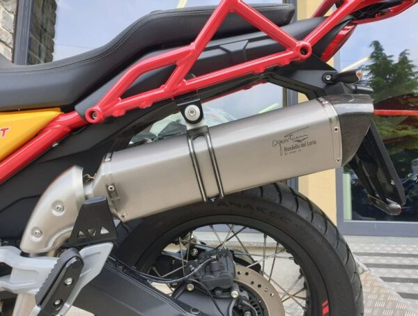 Auspuff, Krümmer, Endschalldämpfer, Endtopf Agostini Moto Guzzi V85 TT 2019-2022