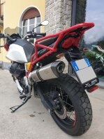 Auspuff, Krümmer, Endschalldämpfer, Endtopf Agostini Moto Guzzi V85 TT 2019-2022