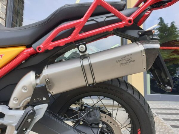 Auspuff, Krümmer, Endschalldämpfer, Endtopf Agostini Moto Guzzi V85 TT 2019-2022