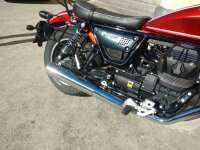 Auspuff, Krümmer, Endschalldämpfer, Endtopf Agostini Moto Guzzi V9 2016-2022