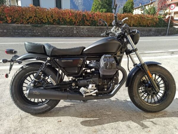 Auspuff, Krümmer, Endschalldämpfer, Endtopf Agostini Moto Guzzi V9 2016-2022