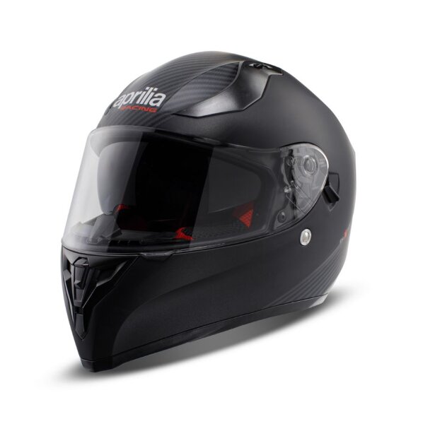 Aprilia Integralhelm Racing - matt schwarz/carbon