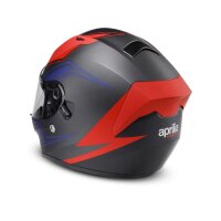 Aprilia Integralhelm - Schwarz/rot/violett