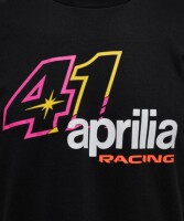 Aprilia T-Shirt Racing Team 2023 "41" - Herren - schwarz - Größe L