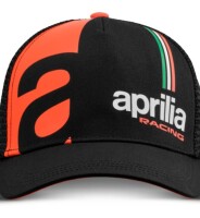 Aprilia Basecap Racing 2023 - schwarz/weiß/rot-...
