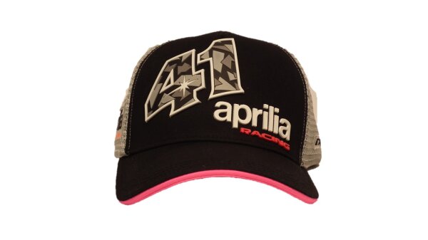 Aprilia Basecap - schwarz/grau/pink - Einheitsgröße