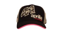 Aprilia Basecap - schwarz/grau/pink -...
