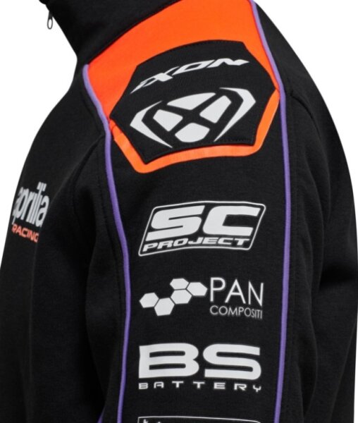 Aprilia Sweatshirt Replica Racing Team 2023 - Herren - schwarz/rot