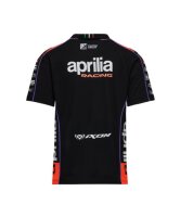 Aprilia Poloshirt Replica 2023 - Herren - schwarz/rot