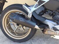 Auspuff, Endschalldämpfer Schwarz Edelstahl Agostini...