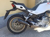Auspuff, Endschalldämpfer Schwarz Edelstahl Agostini V100 Mandello 2022-