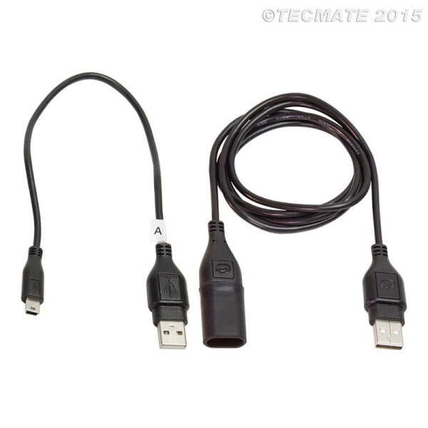 USB-Ladekabel mit USB-mini Stecker