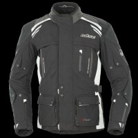 BÜSE Highland Textiljacke schwarz/hellgrau Gr. 52