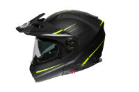 Klapphelm Xtrail MOYBM schwarz matt-gelb fluo M