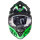 Motocrosshelm Exige ZX7 grün-schwarz-weiss XS