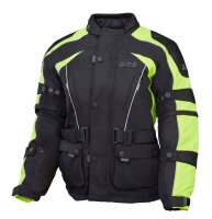 Kinder Jacke Twister Kids schwarz-fluogelb XL