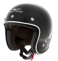 Moto Guzzi Jethelm - schwarz/glitter