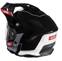Aprilia Trailhelm - schwarz/rot/weiß