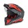 Aprilia Trailhelm - schwarz/rot/weiß
