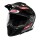 Aprilia Trailhelm - schwarz/rot/weiß