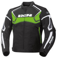 Motorradjacke iXS X-Jacke ACTIVO schwarz grün weiss XL