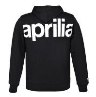 Aprilia Hoodie - Herren - schwarz/rot/weiß - Größe L