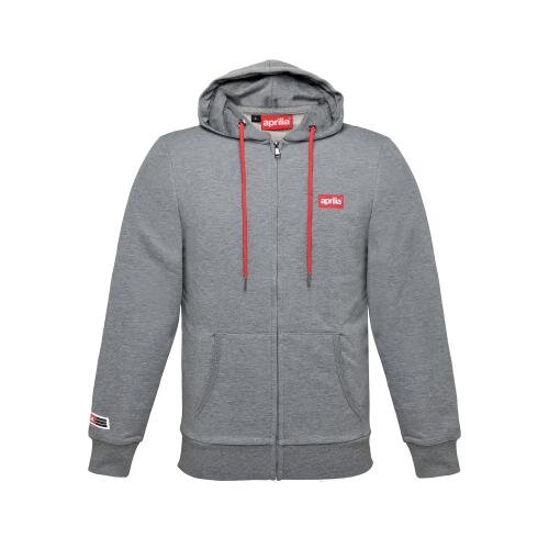 APRILIA HOODIE - MAN grau L