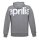 APRILIA HOODIE - MAN grau L