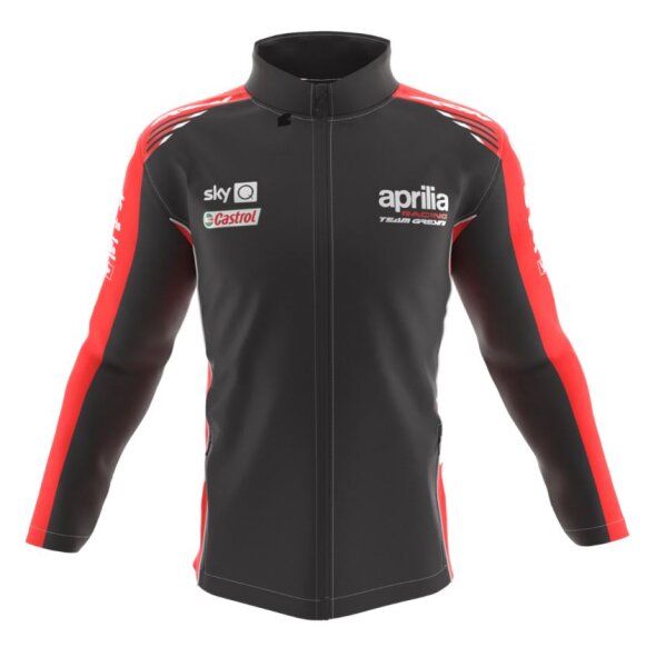 Aprilia Sweatshirt Racing Team 2021 - Unisex - schwarz/rot - Größe 2XL