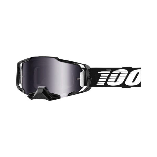 Armega Goggle Black - Mirror Silver