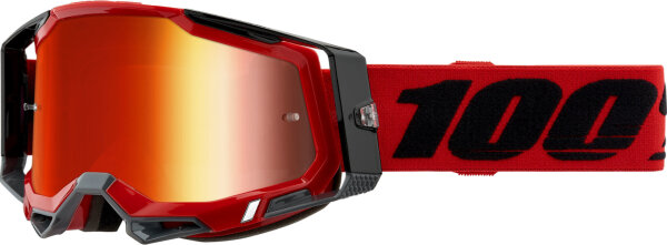 Racecraft 2 Goggle Red - Mirror Red