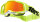 Racecraft 2 Goggle Yellow - Mirror Red