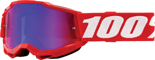 Goggles Accuri 2 Junior Neon-Red -M. Red-Blue