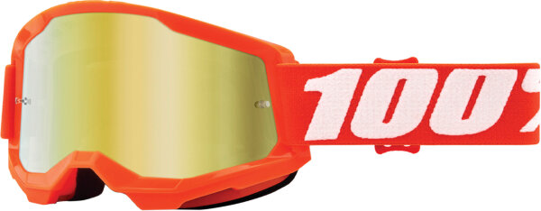 Strata 2 Goggle Orange - Mirror Gold