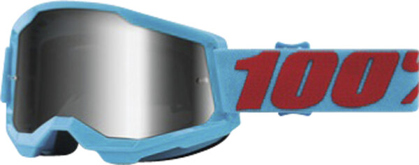 100% Strata 2 Goggle Summit - Mirror Silver