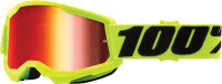 Goggles Strata 2 Jr. Fluo-Yellow -Mirror Red