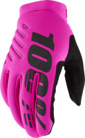 Brisker Women`s Gloves - Neon/Pink XL