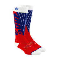 Socken Torque Comfort Moto rot-blau S