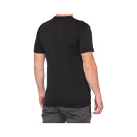 100% Tech Essential Shirt schwarz XL