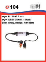 USB-Ladekabel mit DIN-Ladekabel